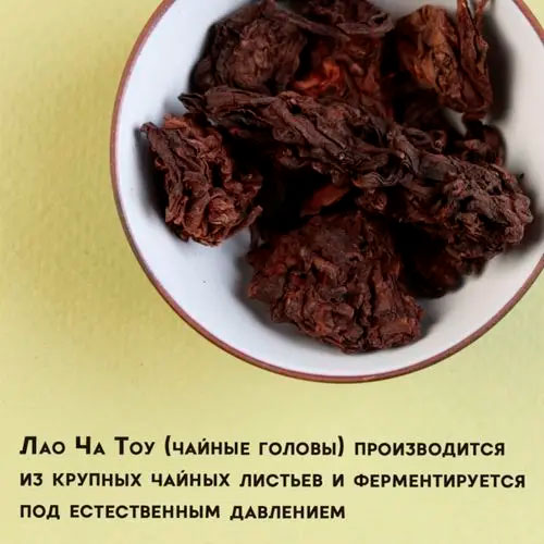 Лао Ча Тоу (Дикий в камнях пуэр) (10 лет)